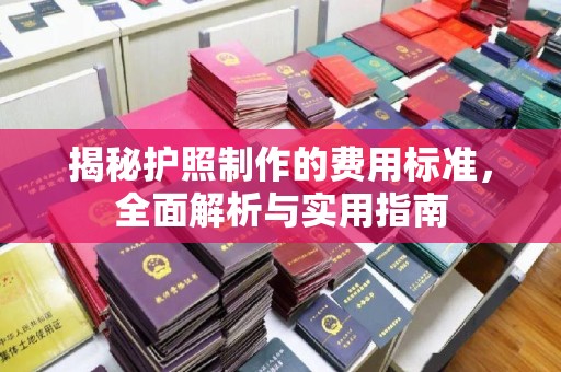 威县揭秘护照制作的费用标准，全面解析与实用指南