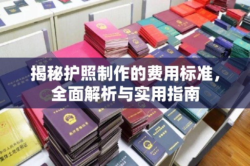 威县揭秘护照制作的费用标准，全面解析与实用指南