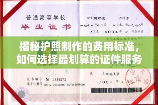 威县揭秘护照制作的费用标准，如何选择最划算的证件服务？